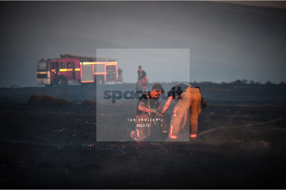 Spacesuit Collections Photo ID 82078, Ian Skelton, Saddleworth Moor fire, UK, 28/06/2018 21:13:12
