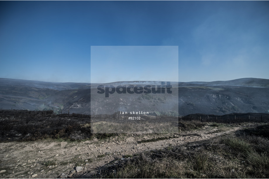 Spacesuit Collections Photo ID 82102, Ian Skelton, Saddleworth Moor fire, UK, 28/06/2018 18:20:12