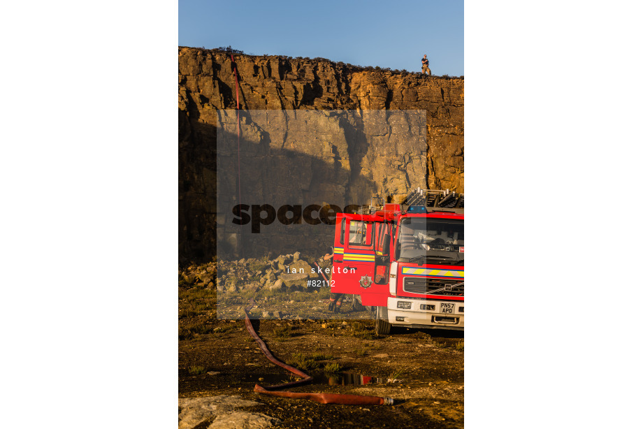 Spacesuit Collections Photo ID 82112, Ian Skelton, Saddleworth Moor fire, UK, 28/06/2018 20:01:46