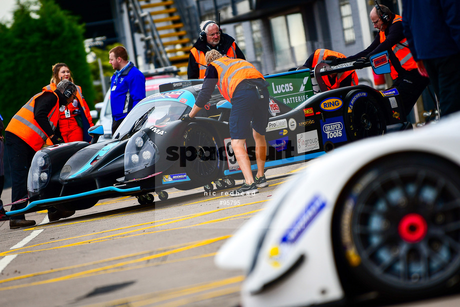 Spacesuit Collections Photo ID 95795, Nic Redhead, LMP3 Cup Donington Park, UK, 08/09/2018 10:08:28