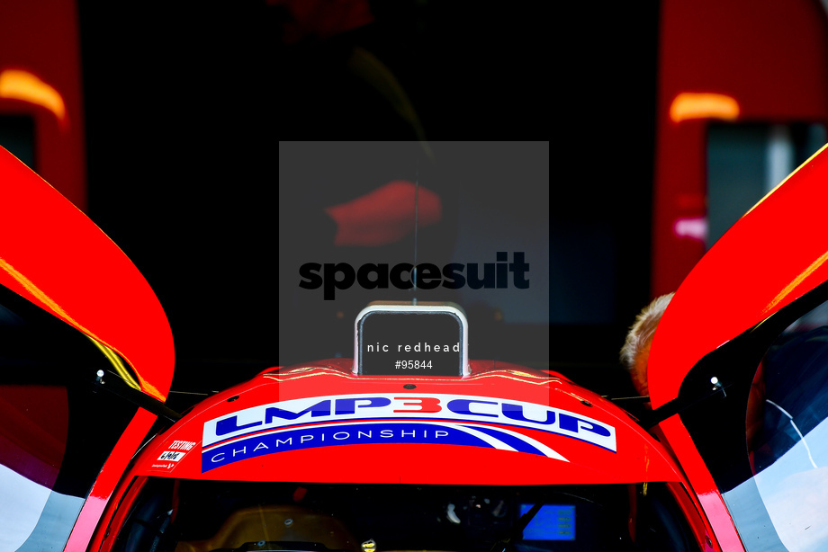 Spacesuit Collections Photo ID 95844, Nic Redhead, LMP3 Cup Donington Park, UK, 08/09/2018 11:06:40