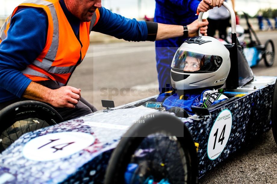 Spacesuit Collections Photo ID 97615, Adam Pigott, Greenpower - Castle Combe, UK, 16/09/2018 16:05:08