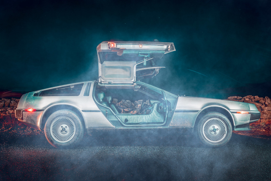 Visions of the future: Delorean meets Tesla for Influx