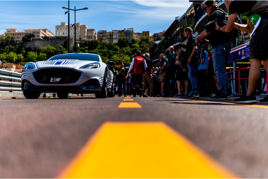 Aston Martin Rapide E in Monaco