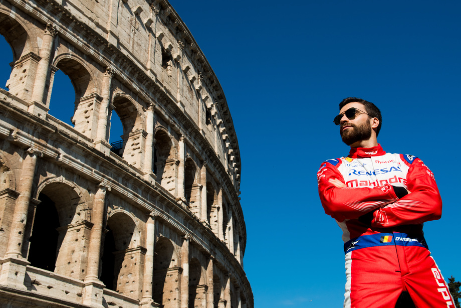 Mahindra Racing at the Colosseum