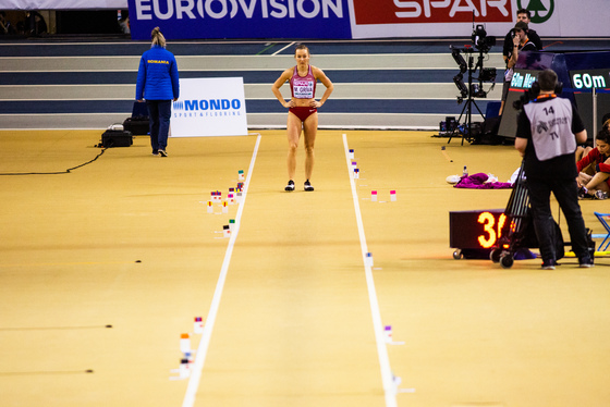 Spacesuit Collections Photo ID 129485, Adam Pigott, European Indoor Athletics Championships, UK, 02/03/2019 11:54:11