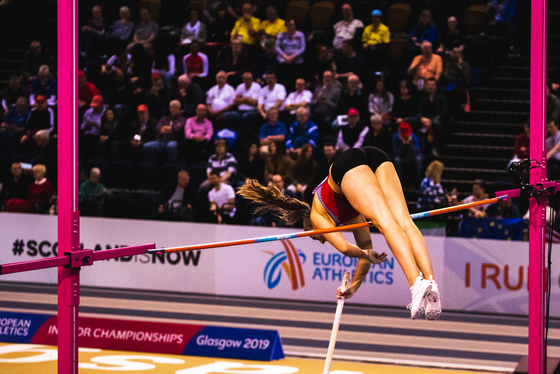 Spacesuit Collections Photo ID 129616, Helen Olden, European Indoor Athletics Championships, UK, 02/03/2019 12:11:13