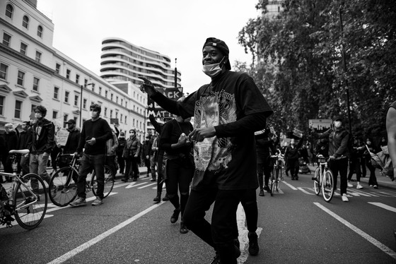 Spacesuit Collections Image ID 193360, Peter Minnig, Black Lives Matter London March, UK, 07/06/2020 16:04:02