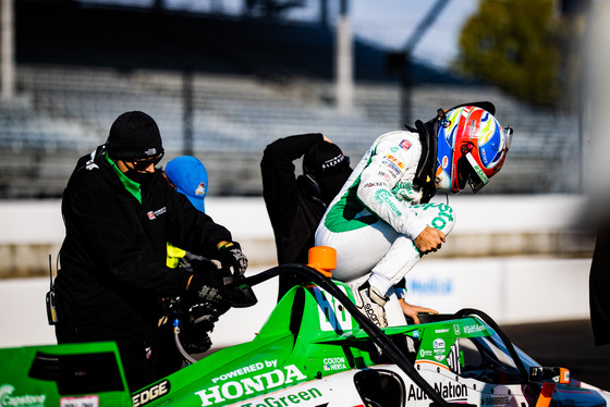 Spacesuit Collections Photo ID 215208, Andy Clary, INDYCAR Harvest GP Race 2, United States, 03/10/2020 10:13:40