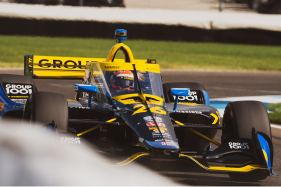 Spacesuit Collections Photo ID 213696, Taylor Robbins, INDYCAR Harvest GP Race 1, United States, 01/10/2020 14:53:56