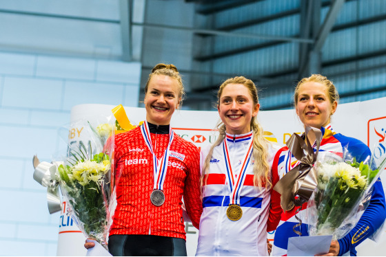 Spacesuit Collections Photo ID 55508, Helen Olden, British Cycling National Omnium Championships, UK, 17/02/2018 21:01:19