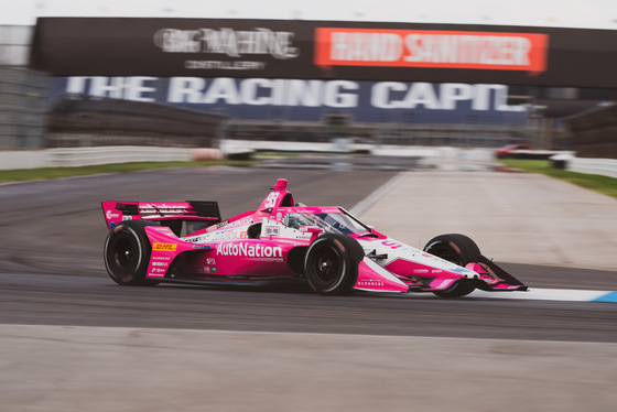 Spacesuit Collections Photo ID 213284, Taylor Robbins, INDYCAR Harvest GP Race 1, United States, 01/10/2020 14:32:02