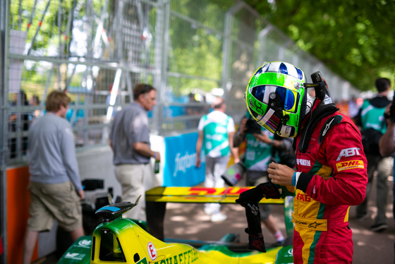 Spacesuit Collections Photo ID 109626, Shivraj Gohil, London ePrix, UK, 27/06/2015 15:30:53