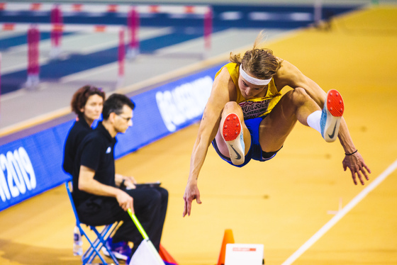 Spacesuit Collections Photo ID 129531, Adam Pigott, European Indoor Athletics Championships, UK, 02/03/2019 13:32:27