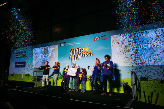 Spacesuit Collections Photo ID 377645, Adam Pigott, FIRST LEGO League Great Britain Final, UK, 22/04/2023 16:21:00