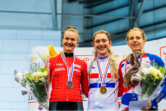 Spacesuit Collections Photo ID 55507, Helen Olden, British Cycling National Omnium Championships, UK, 17/02/2018 21:01:16