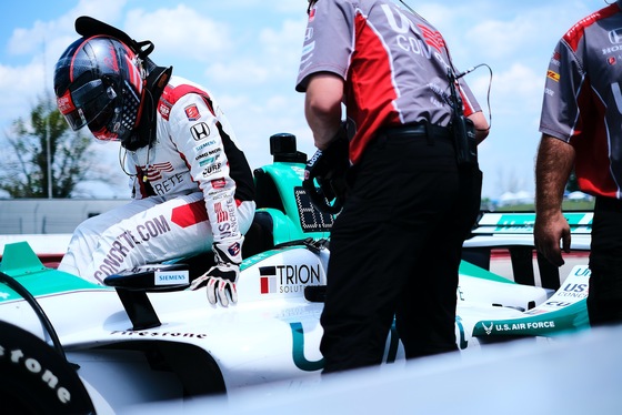 Spacesuit Collections Photo ID 166312, Jamie Sheldrick, Honda Indy 200, United States, 27/07/2019 14:26:42