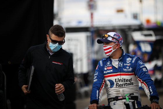 Spacesuit Collections Photo ID 213429, Andy Clary, INDYCAR Harvest GP Race 1, United States, 01/10/2020 15:44:52