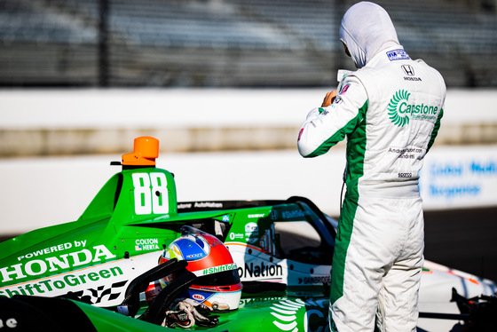 Spacesuit Collections Photo ID 215211, Andy Clary, INDYCAR Harvest GP Race 2, United States, 03/10/2020 10:12:42