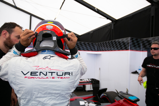 Spacesuit Collections Photo ID 109470, Shivraj Gohil, London ePrix, UK, 26/06/2015 14:51:08