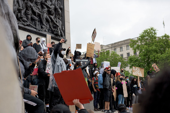Spacesuit Collections Photo ID 193377, Peter Minnig, Black Lives Matter London March, UK, 07/06/2020 17:39:34