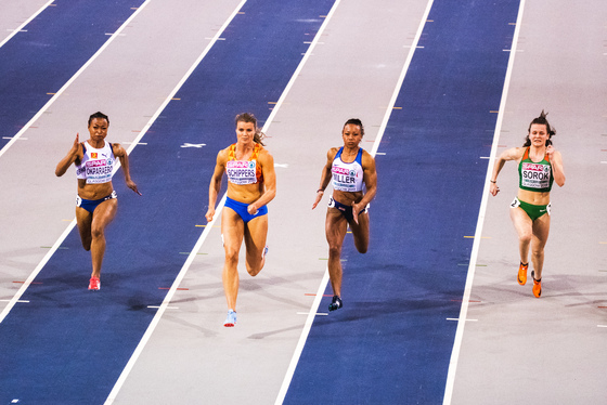 Spacesuit Collections Photo ID 129712, Helen Olden, European Indoor Athletics Championships, UK, 02/03/2019 20:00:40