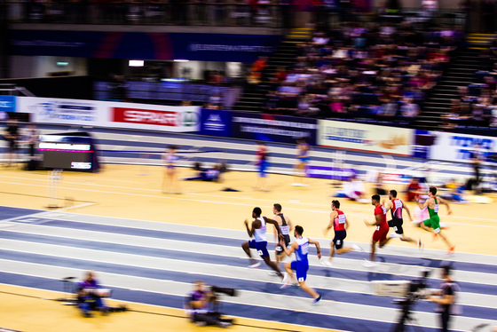 Spacesuit Collections Photo ID 129567, Adam Pigott, European Indoor Athletics Championships, UK, 02/03/2019 11:41:18