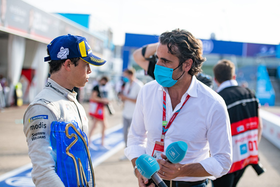 Spacesuit Collections Photo ID 267458, Lou Johnson, Berlin ePrix, Germany, 15/08/2021 17:27:09