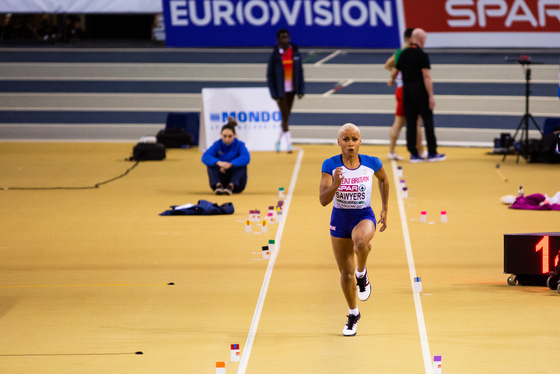 Spacesuit Collections Photo ID 129489, Adam Pigott, European Indoor Athletics Championships, UK, 02/03/2019 11:59:26