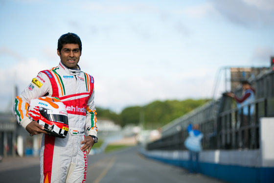 Spacesuit Collections Photo ID 105115, Shivraj Gohil, FE preseason test 2014, UK, 19/08/2014 08:27:59