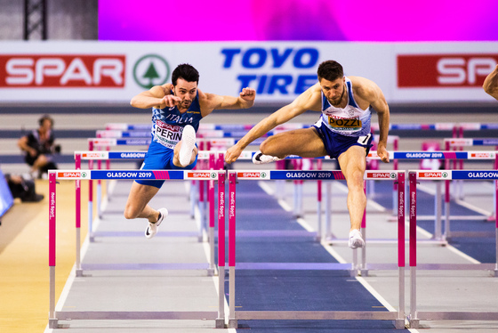 Spacesuit Collections Photo ID 129516, Adam Pigott, European Indoor Athletics Championships, UK, 02/03/2019 13:01:45