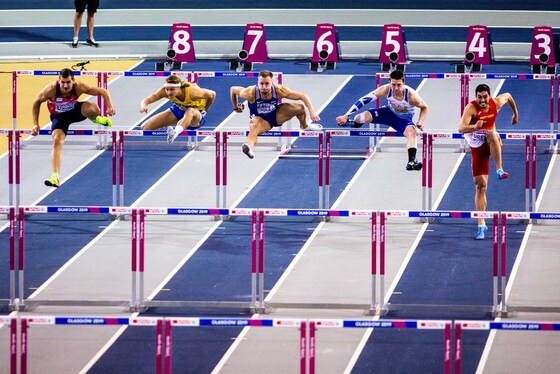 Spacesuit Collections Photo ID 129724, Adam Pigott, European Indoor Athletics Championships, UK, 03/03/2019 11:14:41