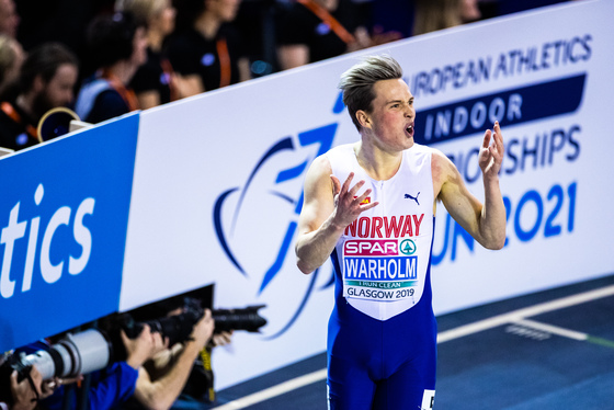 Spacesuit Collections Photo ID 129855, Adam Pigott, European Indoor Athletics Championships, UK, 02/03/2019 21:25:19