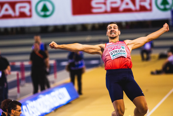 Spacesuit Collections Photo ID 129532, Adam Pigott, European Indoor Athletics Championships, UK, 02/03/2019 13:36:57