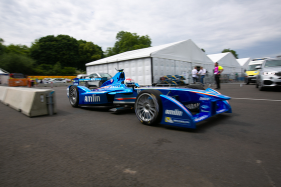 Spacesuit Collections Photo ID 109695, Shivraj Gohil, London ePrix, UK, 28/06/2015 10:41:42